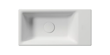 COLOR ELEMENTS 50X25 - Ceramic handrinse basin / washbasin by GSI ceramica - view 3